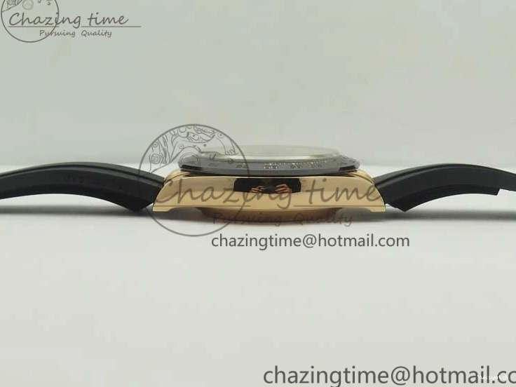 Best Dial ARF Clone Black Gold Rubber Rose On 1:1 Edition Super V2 Daytona 116515 Strap A4130 0225